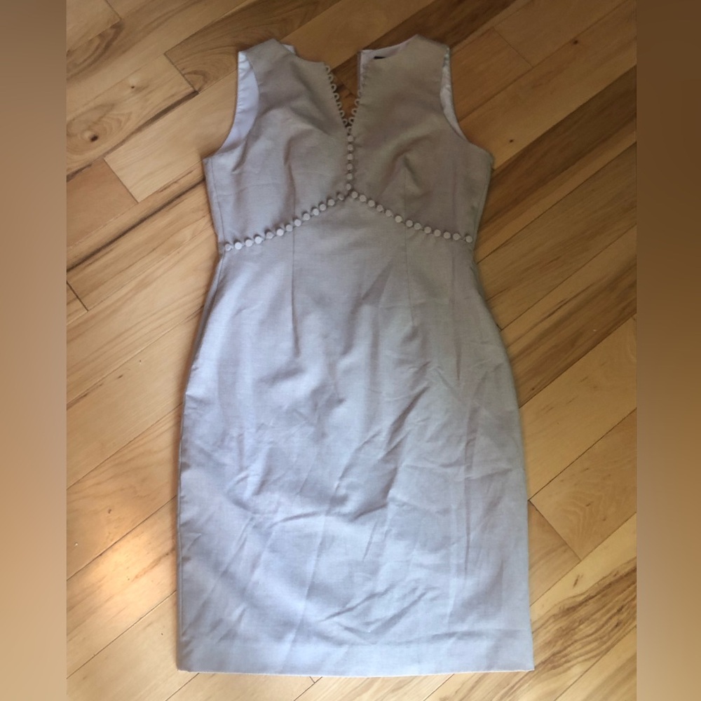 Tahari Tan Dress